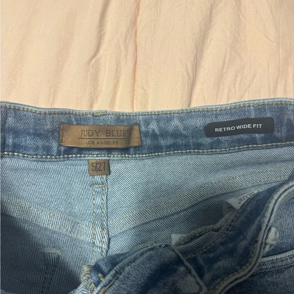 Judy blue retro wide leg fit jeans - Picture 5 of 5